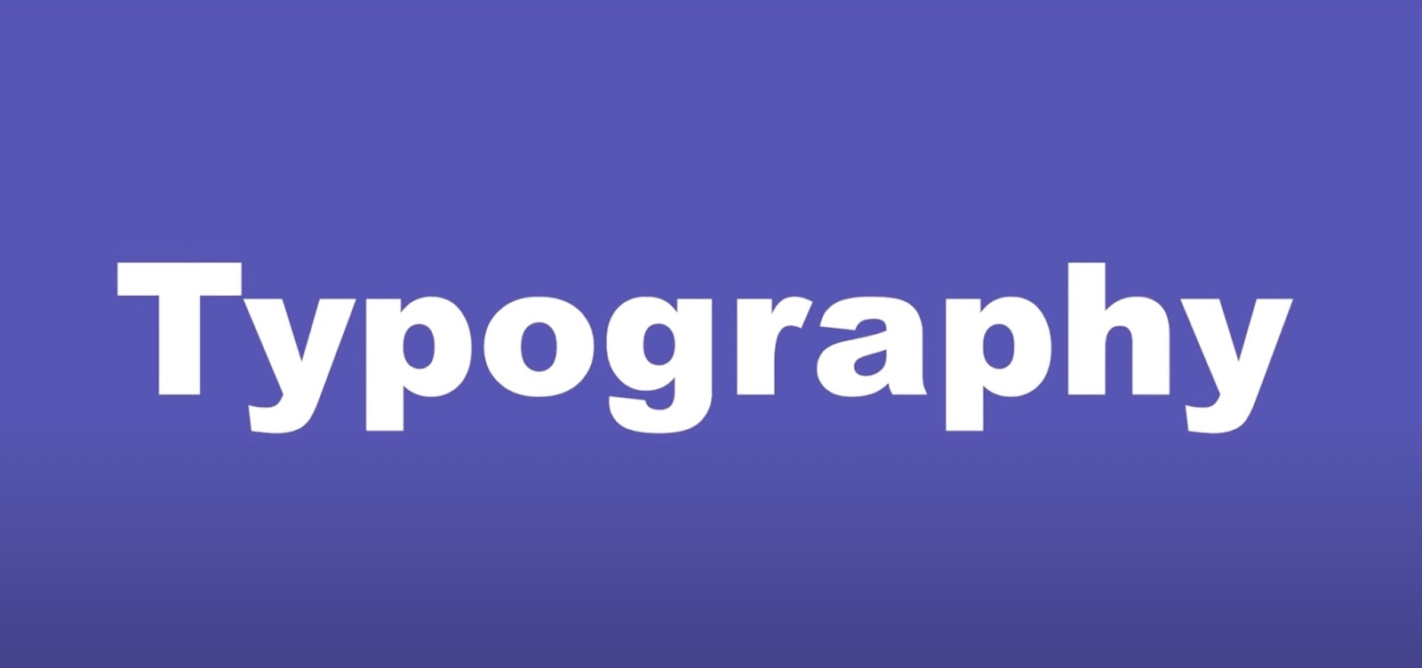 The word topography on a purple background