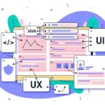 Illustration of UI and UX APP Development
