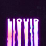 liquid typography font concept